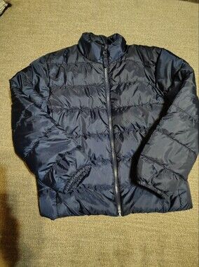 Place Navy Quilted Packable Puffer Jacket